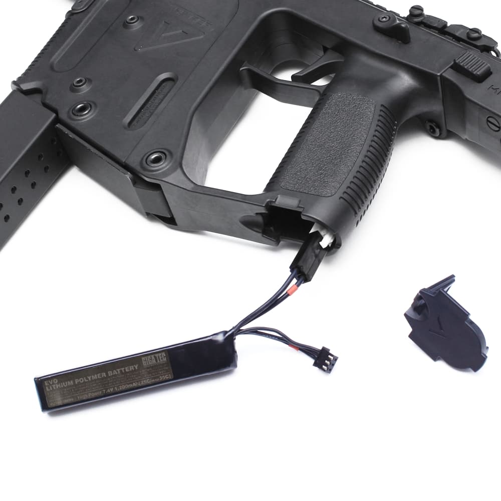 LayLax GIGA TEC EVOリポバッテリー7.4V [容量・タイプ：1100mAh AKスティックタイプ / 1200mAh ストックインタイプ / 1200mAh ストックインタイプ T型コネクタ]