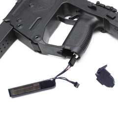 LayLax GIGA TEC EVOリポバッテリー7.4V [容量・タイプ：1100mAh AKスティックタイプ / 1200mAh ストックインタイプ / 1200mAh ストックインタイプ T型コネクタ]