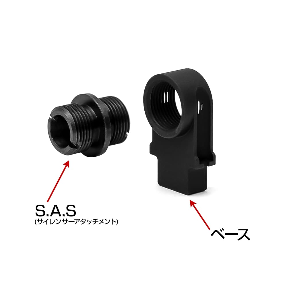 LayLax NINE BALL サイレンサーアタッチメント 14mm逆ネジ 東京