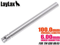 LayLax NINE BALL パワーバレル(Φ6.00mm インナーバレル) 東京マルイ GBB用 [長さ：75.1mm / 90mm / 97mm / 100mm / 102mm / 106mm / 112mm / 112.5mm / 114mm]