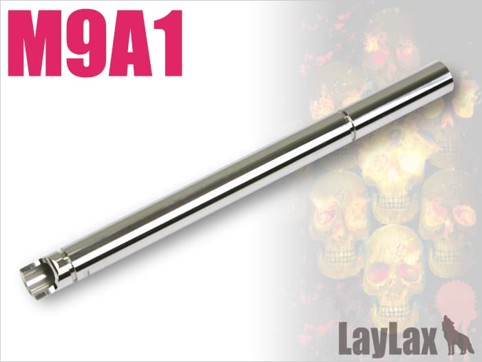 LayLax NINE BALL パワーバレル(Φ6.00mm インナーバレル) 東京マルイ GBB用 [長さ：75.1mm / 90mm / 97mm / 100mm / 102mm / 106mm / 112mm / 112.5mm / 114mm]