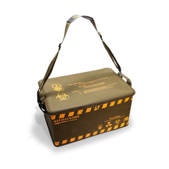 LayLax satellite トランクカーゴ コンテナボックス フタ付きモデル セミハードタイプ [カラー：OD・BK / OD・YL]