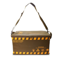 LayLax satellite トランクカーゴ コンテナボックス フタ付きモデル セミハードタイプ [カラー：OD・BK / OD・YL]