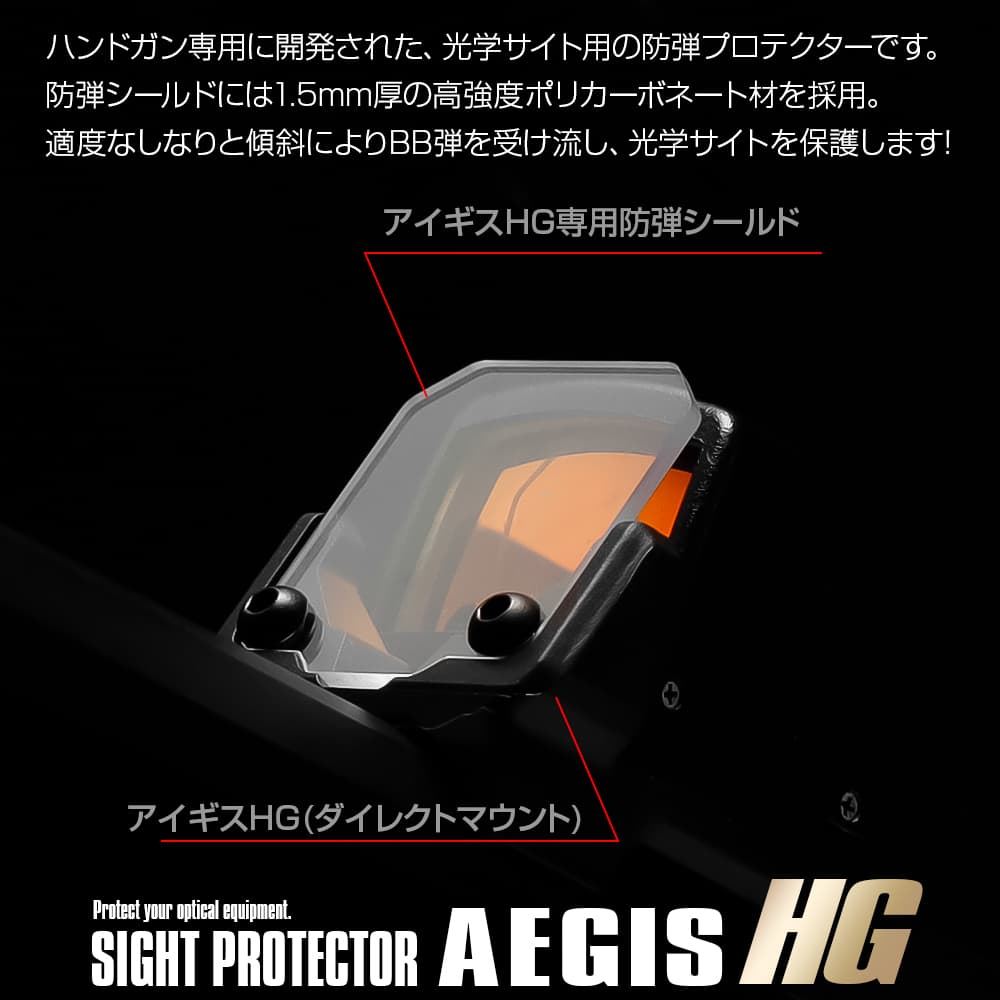 Laylax NINE BALL ダイレクトマウント アイギス HG ドットサイト