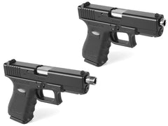 Laylax NINE BALL ノンリコイル 2WAY アウターバレル NEO 東京マルイ GBB G19  [カラー：ゴールド / ガンメタ / シルバー]