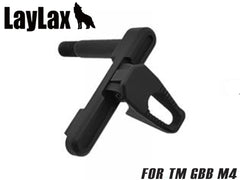 LayLax F.FACTORY カスタムアンビマグキャッチ ブラック [適合機種：AEG M4 / GBB M4 / 次世代M4]