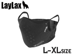 Laylax BATTLE STYLE イージーブレスフェイスガード [カラー・サイズ：BK・S-Mサイズ / BK・L-XLサイズ / TAN・S-Mサイズ / TAN・L-XLサイズ]