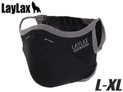 Laylax クール イージーブレス フェイスガード スポーツマスク Battle Style バトルスタイル BK [サイズ：S-M / L-XL]