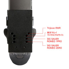 Laylax NINE BALL マルチマウントプレート [東京マルイ GBB P320フルサイズ対応]