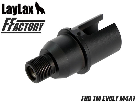 Laylax F-FACTORY アウターバレルベース ショート[東京マルイ エボルト M4A1用]