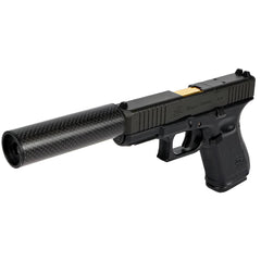 Laylax NINEBALL ノンリコイル 2WAY アウターバレル[東京マルイ GBB G19 Gen.5 MOS用] [カラー：ブラック / ゴールド / シルバー]