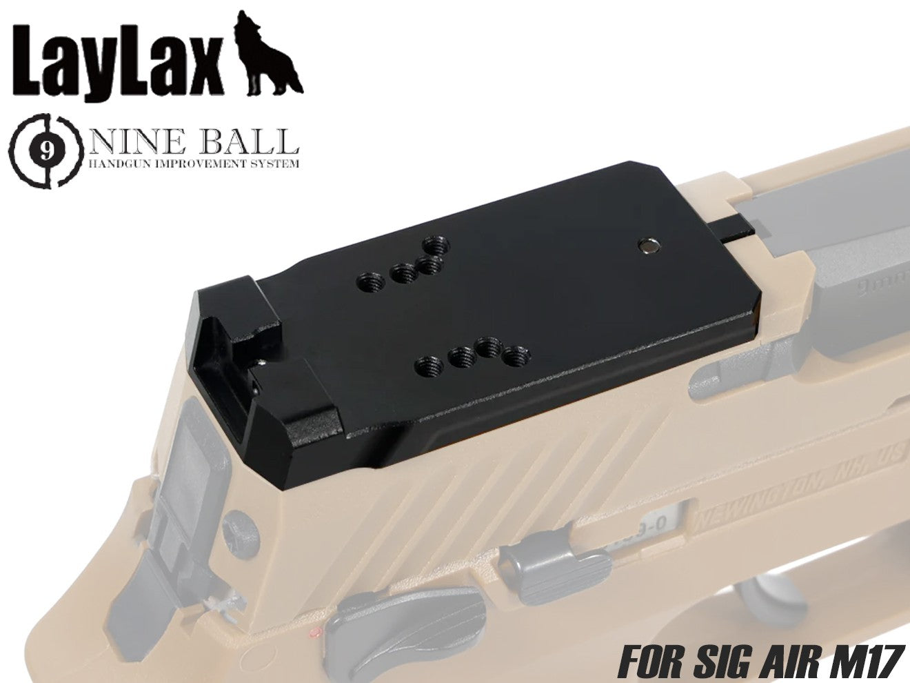 Laylax NINEBALL マルチマウントプレート [SIG SAUER M17対応]