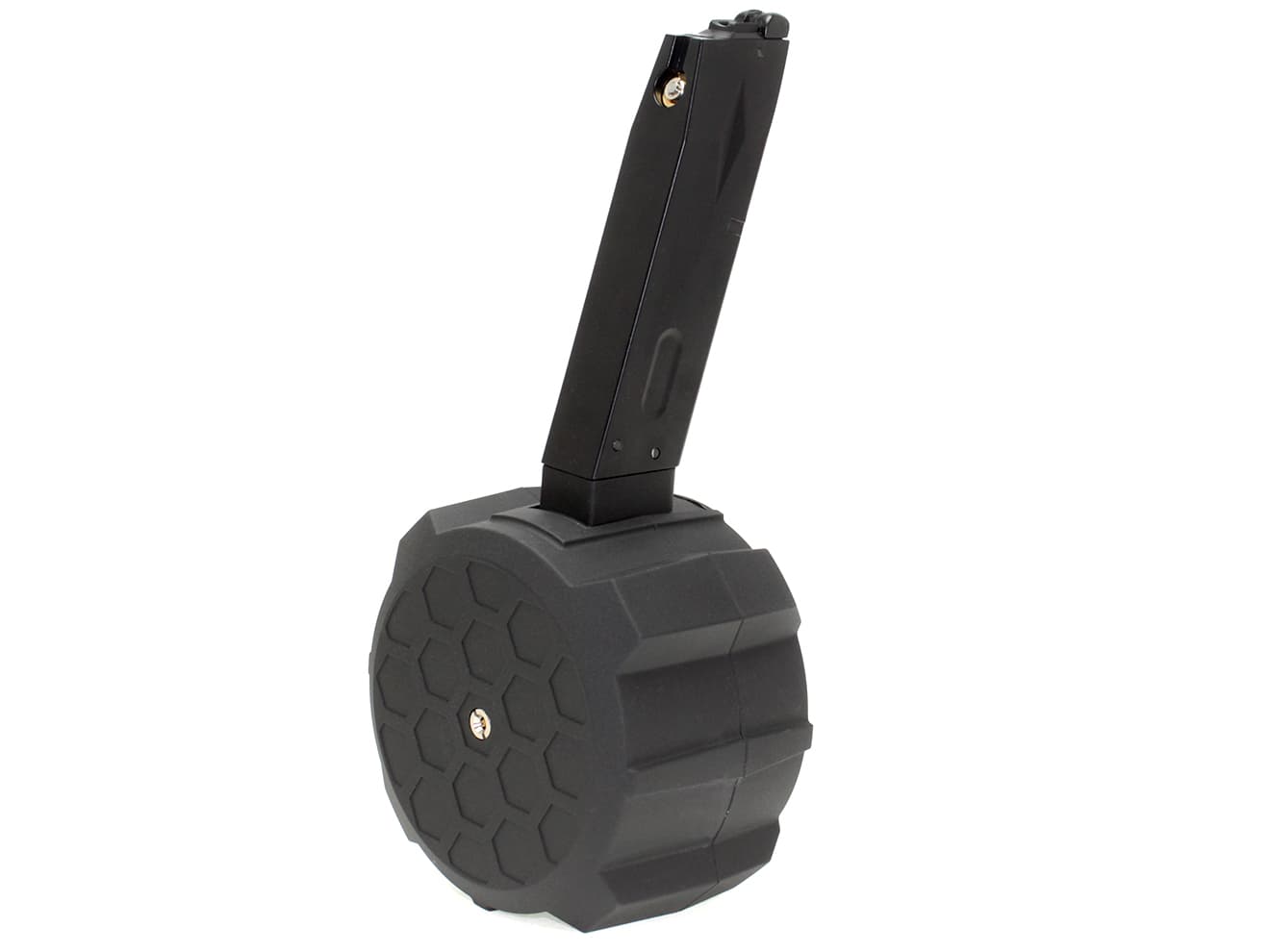 HFC ガスドラムマガジン 145Rds [適合：GLOCK / M9/M92F]