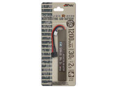 ハイテック Li-Po 7.4V 30C 2S(ディーンズ) [容量：1000mAh / 1200mAh]【ゆうパケット可】