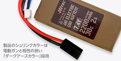 ハイテック Li-Po 7.4V 30C 2S リポバッテリー [容量：1000mAh / 1500mAh / 2200mAh]【ゆうパケット可】