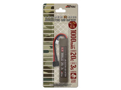 ハイテック Li-Po 11.1V 1000mAh 20C 3Sリポバッテリー [コネクター：タミヤ7.2V ミニS / ディーンズ2P]