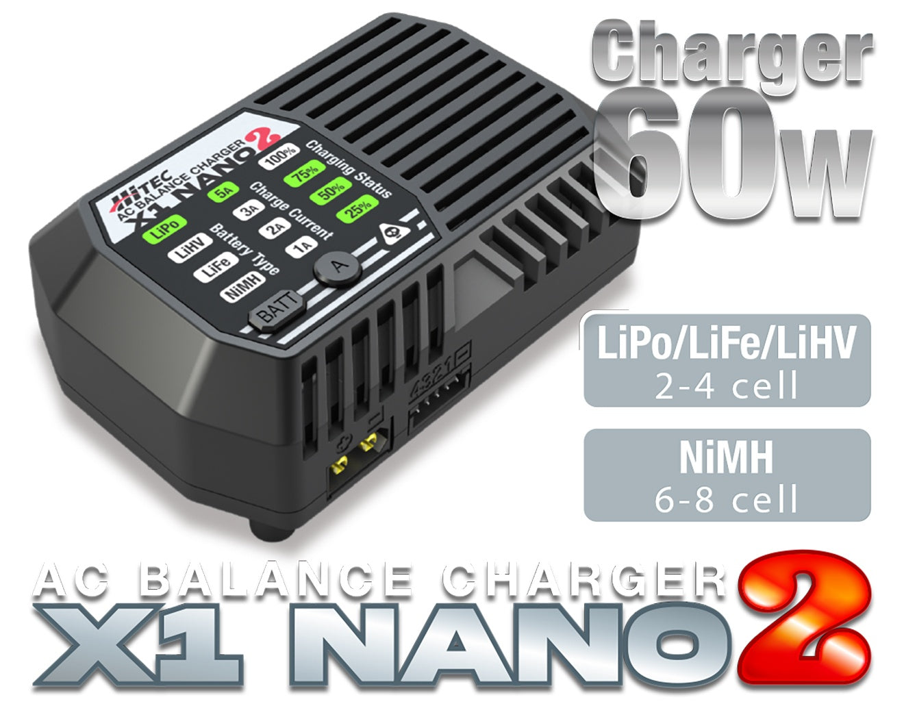 ハイテック ACバランス充電器 X1 NANO 2