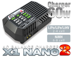 ハイテック ACバランス充電器 X1 NANO 2