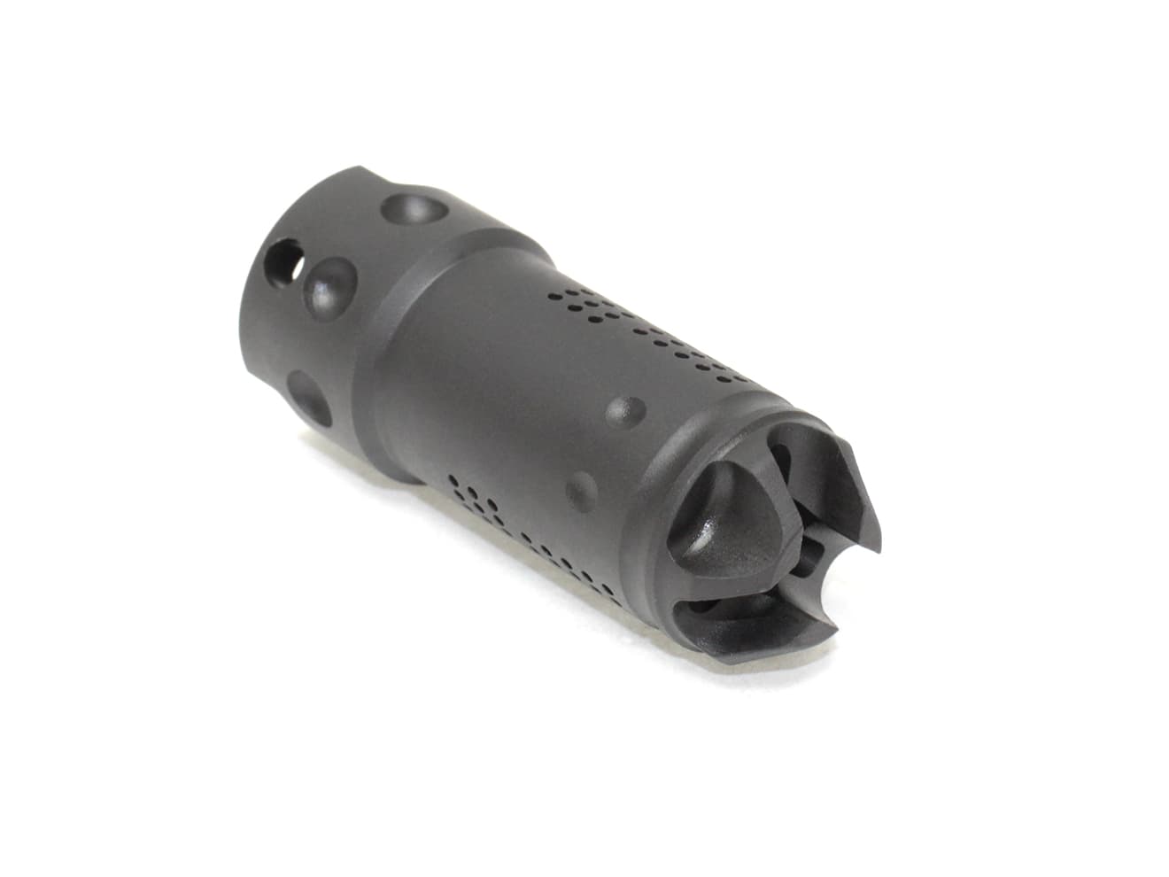 IRON AIRSOFT KACスタイル MAMS スチールマズルブレーキ 14mm逆ネジ [スタイル：.300&7.62 / 5.56]