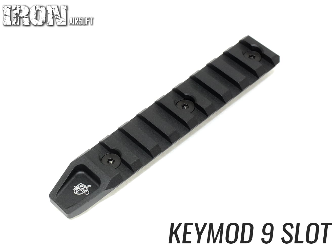 IRON AIRSOFT KACスタイル KEYMOD レールセクション [スロット数：5スロット / 7スロット]
