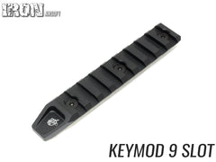 IRON AIRSOFT KACスタイル KEYMOD レールセクション [スロット数：5スロット / 7スロット]