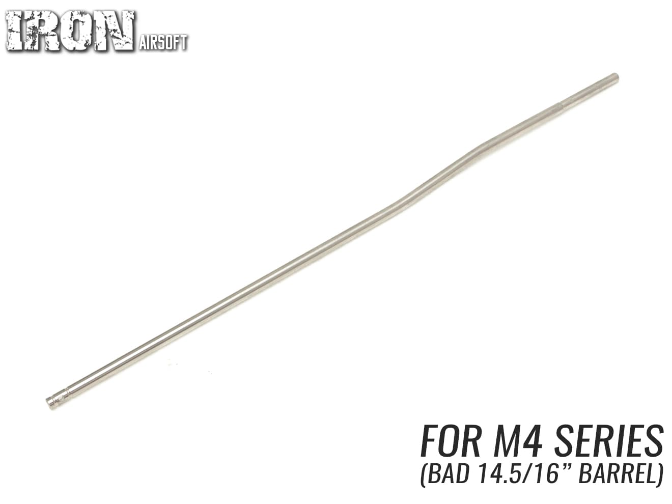 IRON AIRSOFT BADスタイル ガスチューブ for BAD 14.5/16 バレル [デザイン：リアル形状 / トイガン形状]