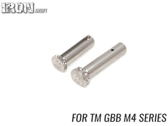 IRON AIRSOFT BADスタイル レシーバピンセット M4 MWS [材質：スチール / ステンレス]