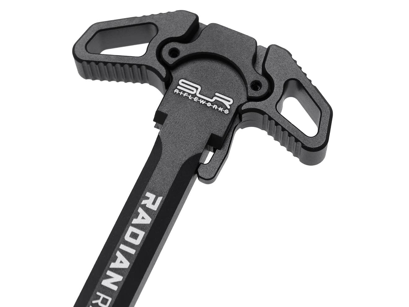 IRON AIRSOFT Raptorスタイル アンビチャージングハンドル M4 MWS [マーキング：RAINER ARMS / NOVESKE / AXTS / GEISSELE / SAI / SLR]