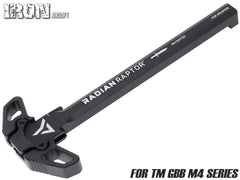 IRON AIRSOFT Raptorスタイル アンビチャージングハンドル RADIANマーク [対応：TM GBB M4 / GHK GBB M4 / WA/WE GBB M4 and PTW M4]