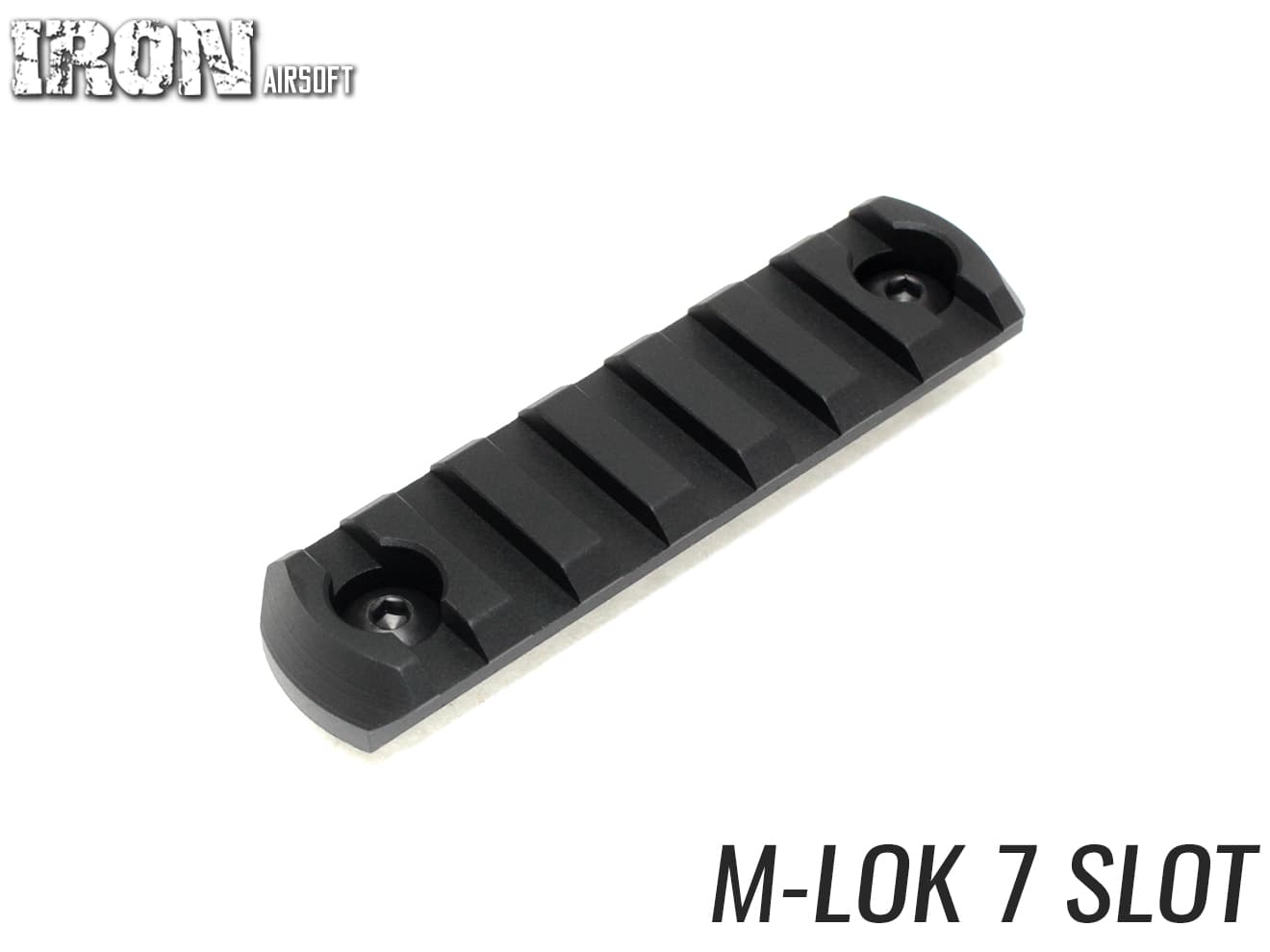 IRON AIRSOFT M-LOK レールセクション [スロット数：3スロット / 5スロット / 7スロット / 9スロット]