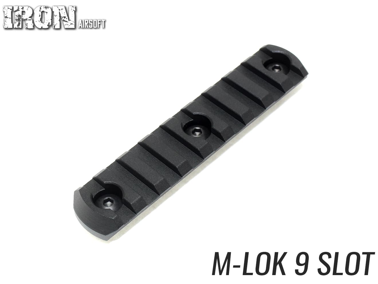 IRON AIRSOFT M-LOK レールセクション [スロット数：3スロット / 5スロット / 7スロット / 9スロット]
