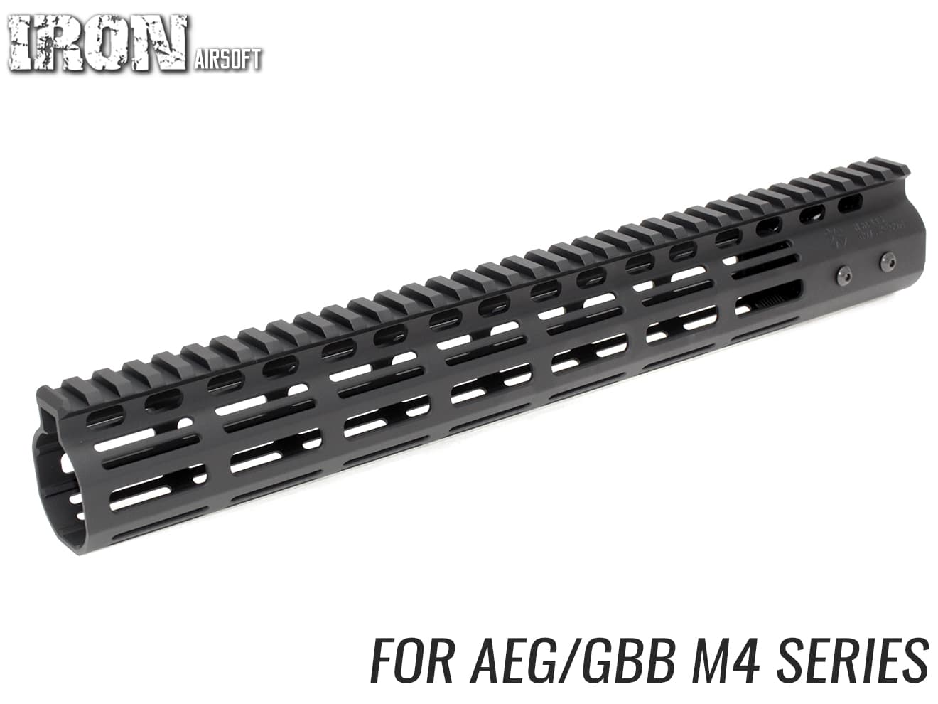 IRON AIRSOFT NSRタイプ M-LOK RAS for AEG/GBB M4 [サイズ：7インチ / 9インチ / 11インチ / 13.5インチ / 15インチ]