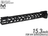 IRON AIRSOFT F.Sタイプ MOD2 M-LOK RAS[AEG M4用] [サイズ：13.8インチ / 15.3インチ / 6.7インチ]