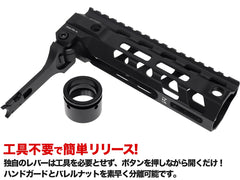 IRON AIRSOFT F.Sタイプ MOD2 M-LOK RAS[AEG M4用] [サイズ：13.8インチ / 15.3インチ / 6.7インチ]