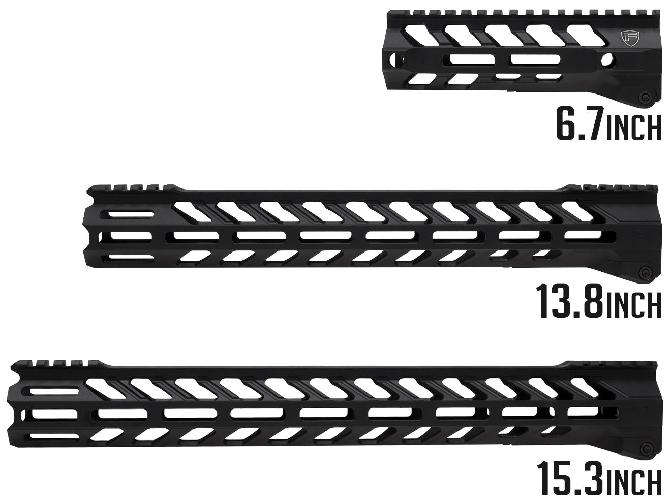 IRON AIRSOFT F.Sタイプ MOD2 M-LOK RAS[GBB M4&PTW用] [サイズ：13.8インチ / 15.3インチ / 6.7インチ]