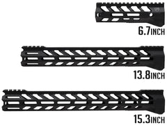 IRON AIRSOFT F.Sタイプ MOD2 M-LOK RAS[GBB M4&PTW用] [サイズ：13.8インチ / 15.3インチ / 6.7インチ]