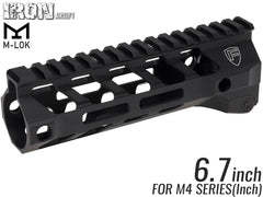 IRON AIRSOFT F.Sタイプ MOD2 M-LOK RAS[GBB M4&PTW用] [サイズ：13.8インチ / 15.3インチ / 6.7インチ]