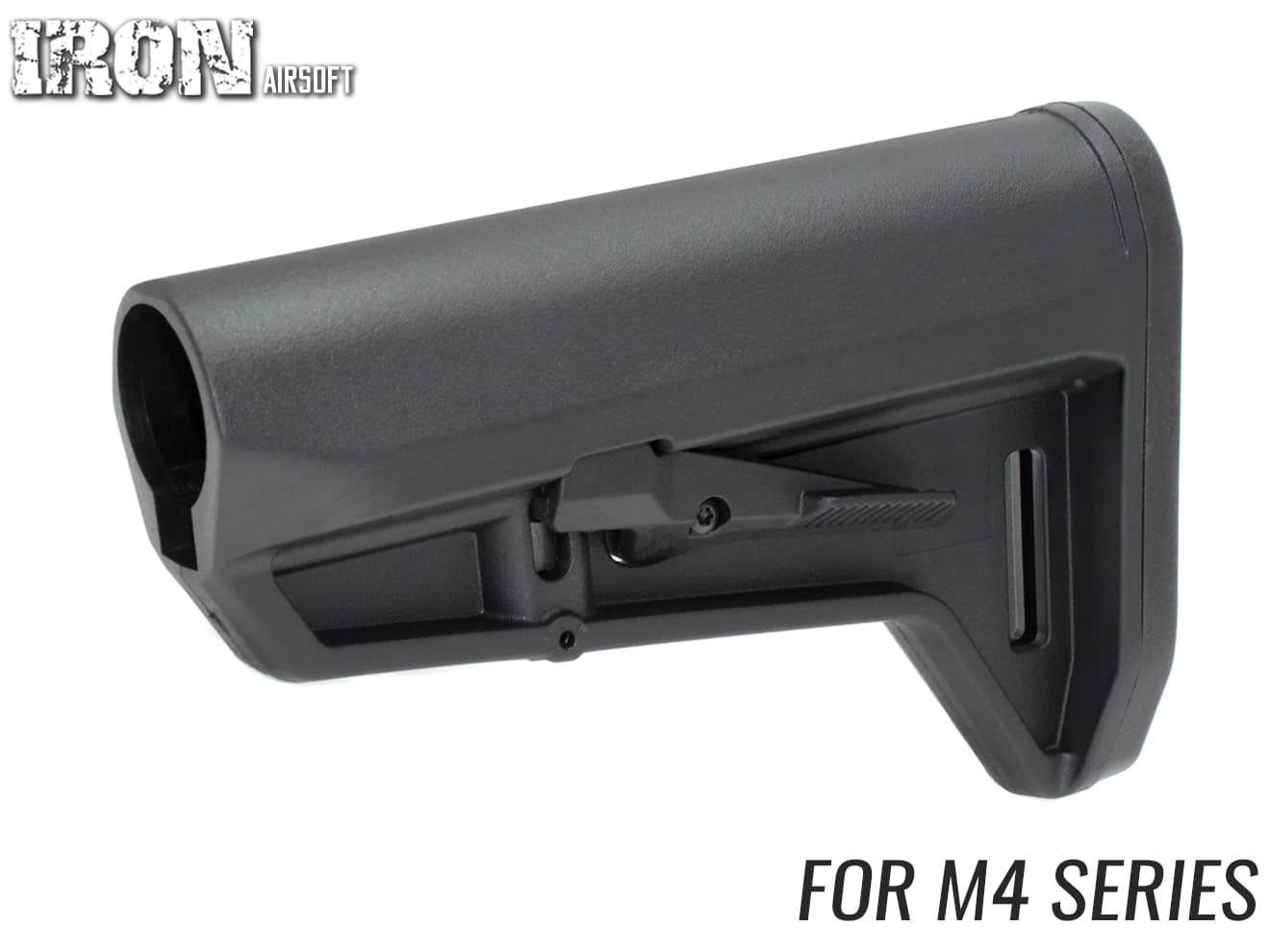 IRON AIRSOFT SLK バットストック M4(ミルスペック) [カラー：ブラック / FDE]