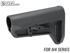 IRON AIRSOFT SLK バットストック M4(ミルスペック) [カラー：ブラック / FDE]