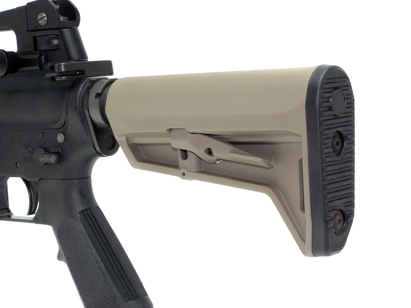 IRON AIRSOFT SLK バットストック M4(ミルスペック) [カラー：ブラック / FDE]