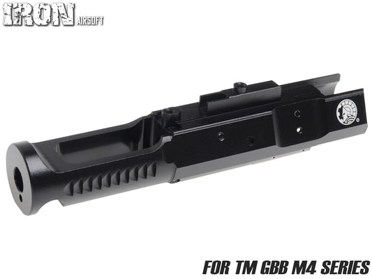 IRON AIRSOFT BADスタイル アルミCNC ライトウェイト ボルトキャリア for TM GBB M4