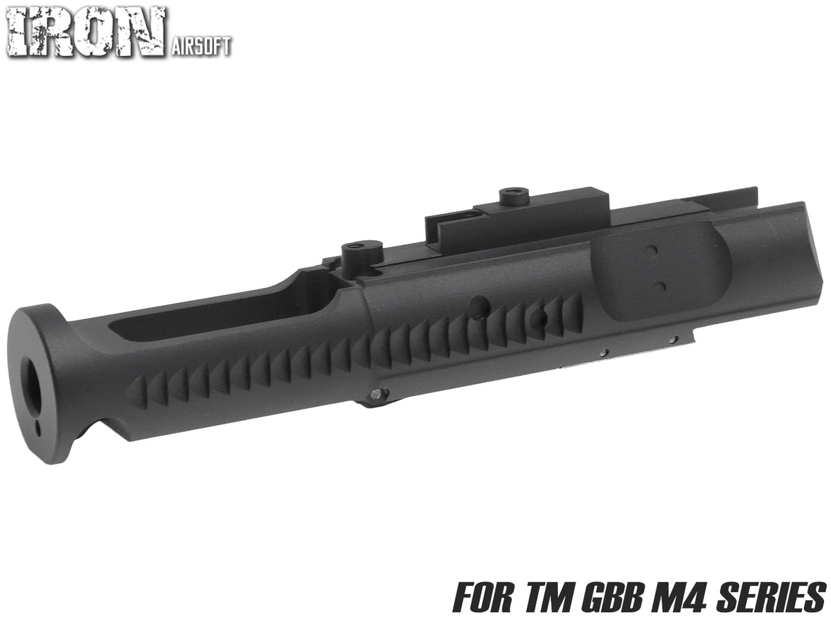 IRON AIRSOFT M4スタイル アルミCNC ライトウェイト ボルトキャリア for TM GBB M4