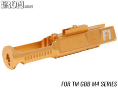 IRON AIRSOFT F1 FIRE ARMS アルミCNC ライトウェイト ボルトキャリア for TM GBB M4 [カラー：ブラック / ローズゴールド]