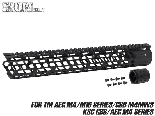 IRON AIRSOFT EGM×F-１FIRE ARMS P7M 13.5インチ ハイパーライトハンドガード M4