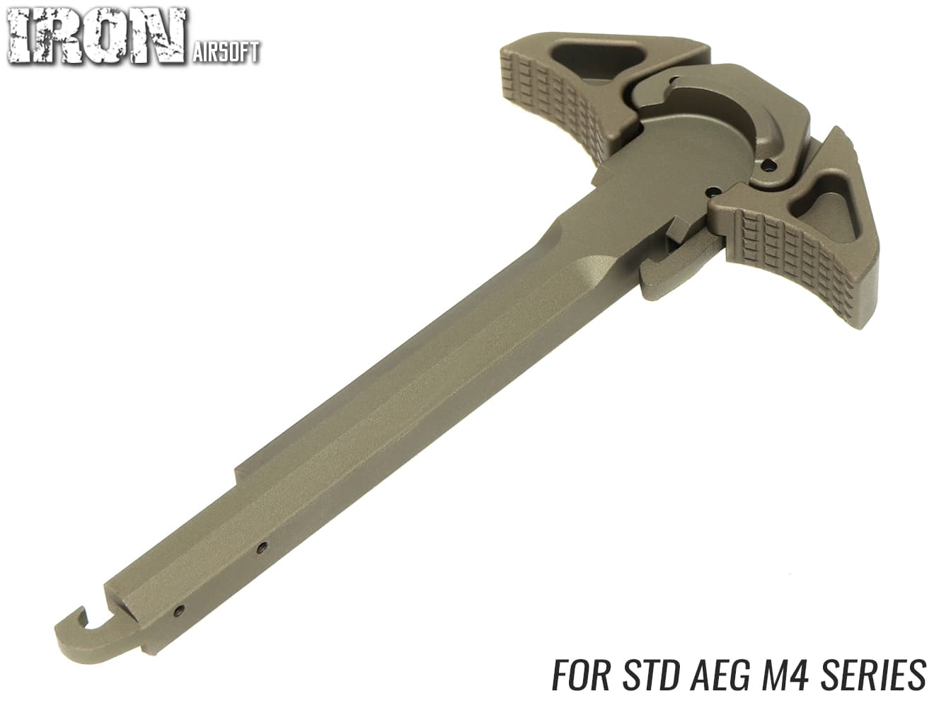 IRON AIRSOFT GEISSELEスタイル スーパーアンビチャージングハンドル AEG M4 [カラー：ブラック / DDC]