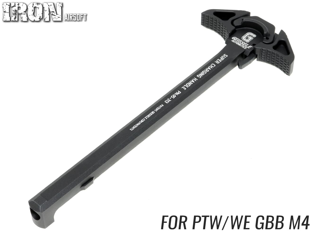 IRON AIRSOFT BADスタイル RACK アルミCNC アンビチャージングハンドル WA/WE GBB M4/PTW | ミリタリーベース  – ミリタリーベース - MILITARY BASE -