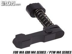 IRON AIRSOFT UAスタイル スチールCNC アンヒマガジンキャッチ for WA/PTW M4