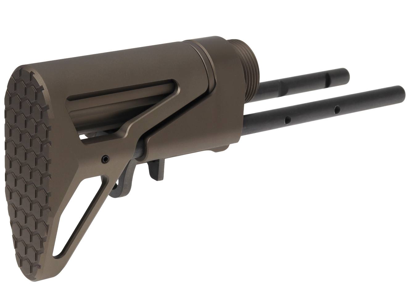 IRON AIRSOFT MAXIMスタイル SCW ショーティーストック GBB M4 [カラー：ブラック / FDE]