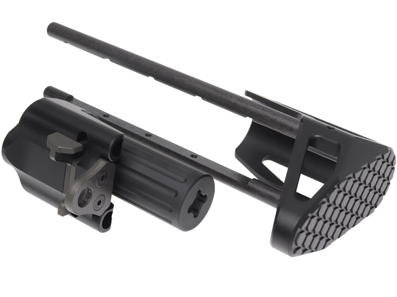 IRON AIRSOFT MAXIMスタイル SCW ショーティーストック GBB M4 [カラー：ブラック / FDE]