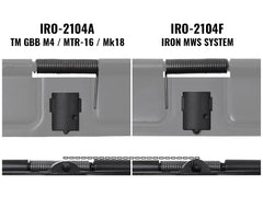 IRON AIRSOFT スチールダストカバー for IRON MWS SYSTEM